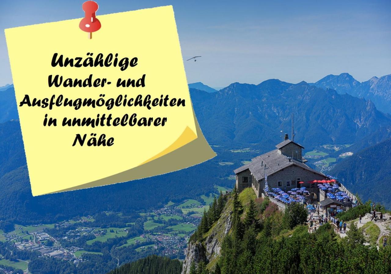 G & H Ferienwohnungen Appartement Untersberg Berchtesgaden Eksteriør bilde